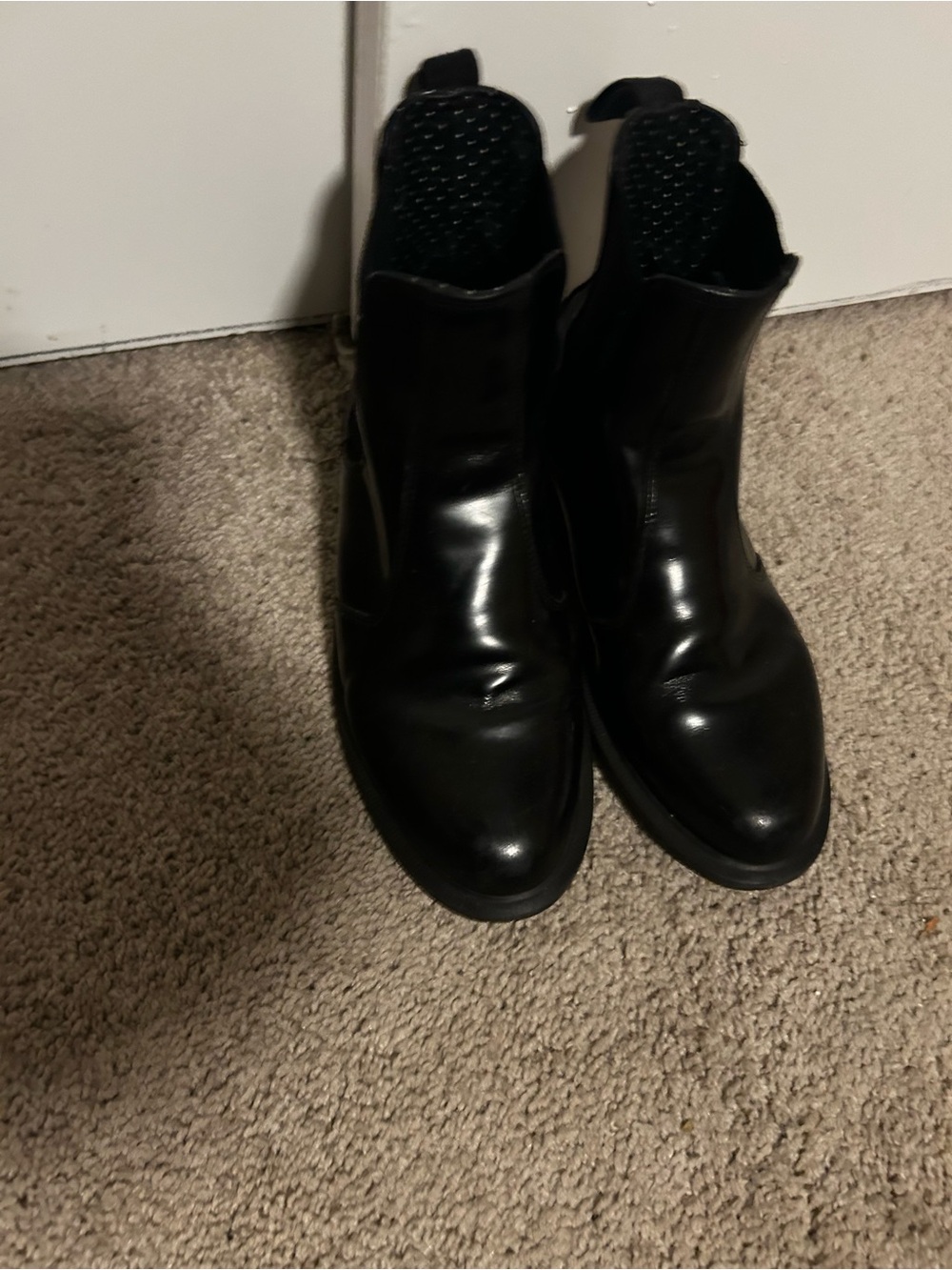 Doc Martens Classic Black Flora Chelsea Boots